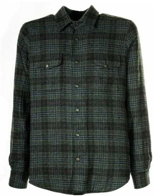 Aspesi Shirt With Checked Pattern