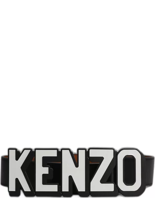Kenzo Belts In Black Leather