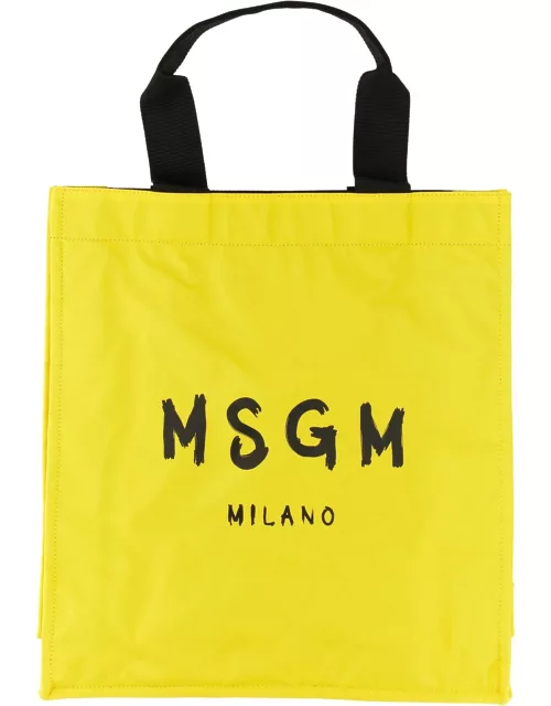 MSGM Tote Bag With Logo