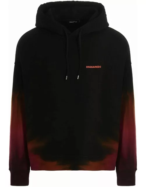 Dsquared2 d2 Flame Hoodie