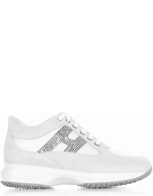 Hogan Interactive Sneakers With Glitter