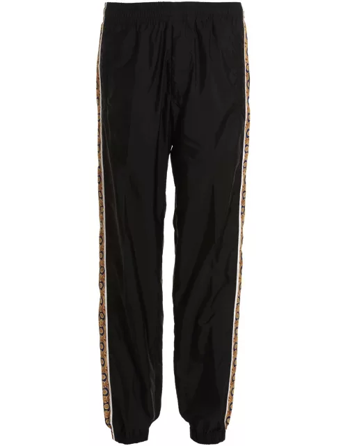 Versace Track-pants With Contrasting Side Stripe