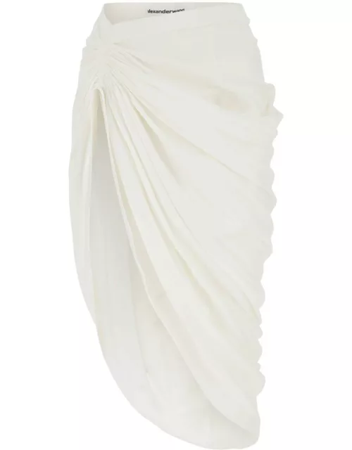 Alexander Wang Skirt In White Cotton