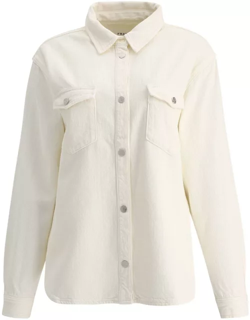 Frame Long-sleeved Buttoned Shirt