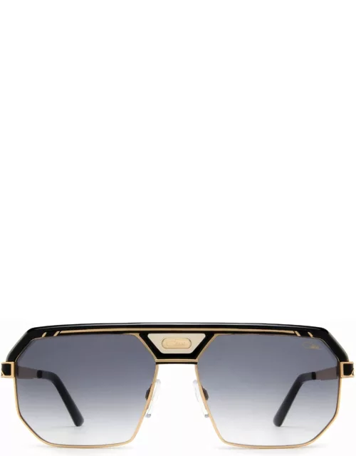 Cazal 676 Black - Gold Sunglasse