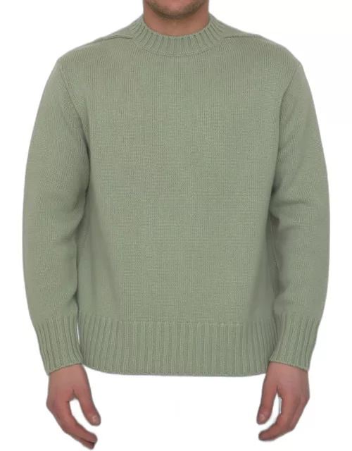 Lanvin Green Cashmere Sweater