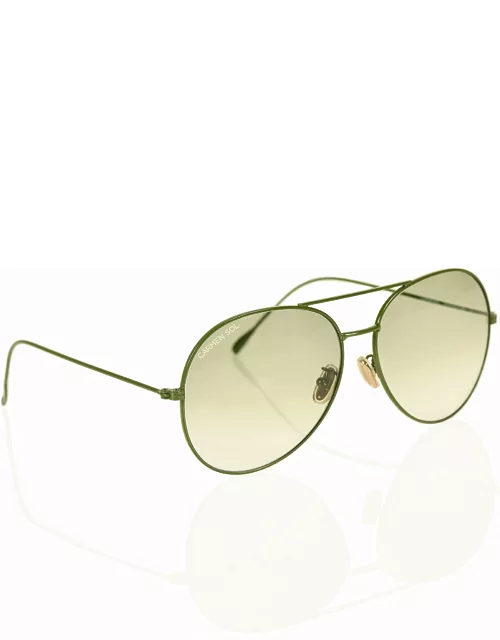 Olive Green Aviator sunglasses - Large