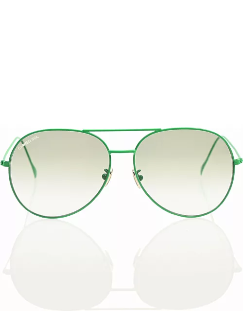 Green Aviator sunglasses - Large