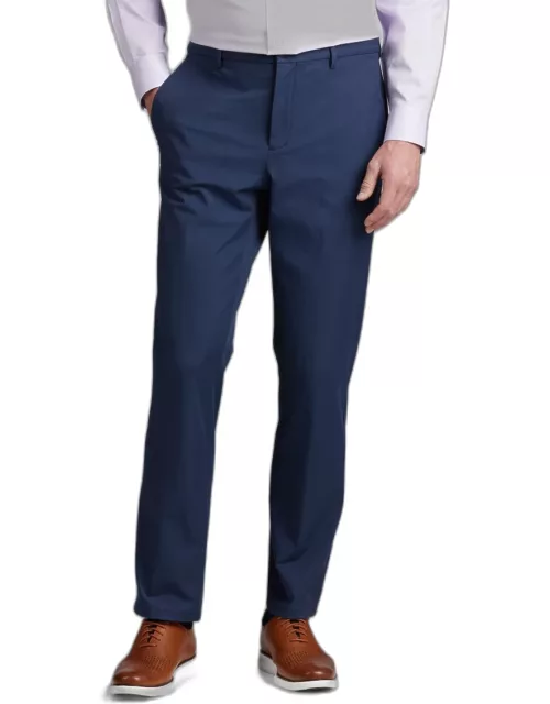 JoS. A. Bank Men's Traveler Performance Tailored Fit Chinos, Navy