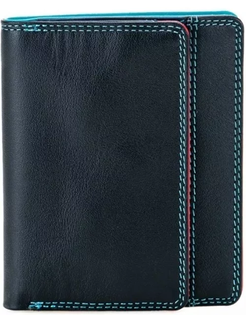 Men's Wallet w/Coin Tray Nappa Black Pace