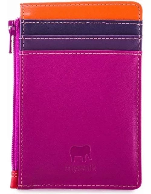 Credit Card Holder with Coin Purse Sangria Multi