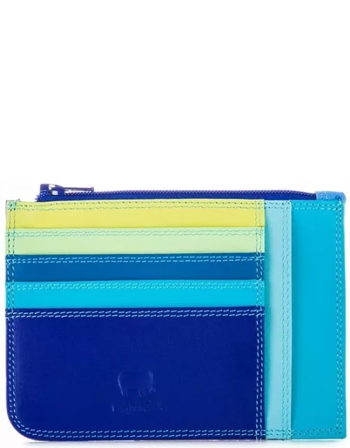 Slim Credit Card Holder with Coin Purse Seascape