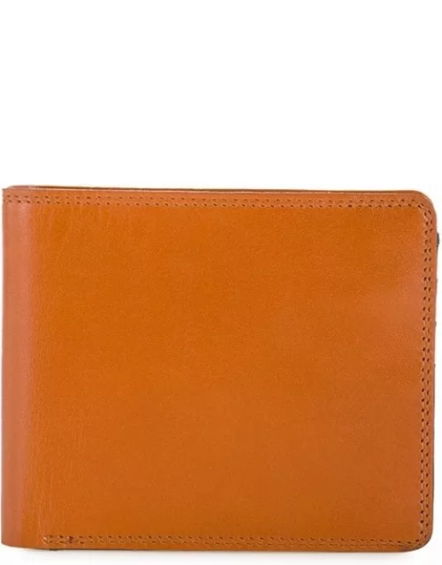 RFID Standard Men's Wallet with Coin Pocket Tan-Olive
