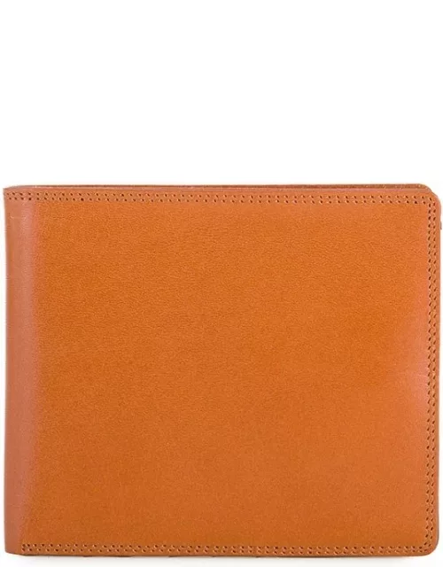 RFID Large Men's Wallet with Britelite Tan-Olive
