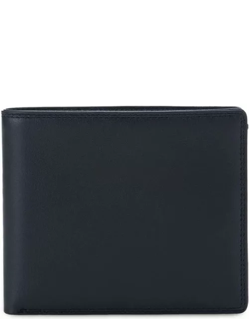 RFID Large Men's Wallet with Britelite Nappa Black