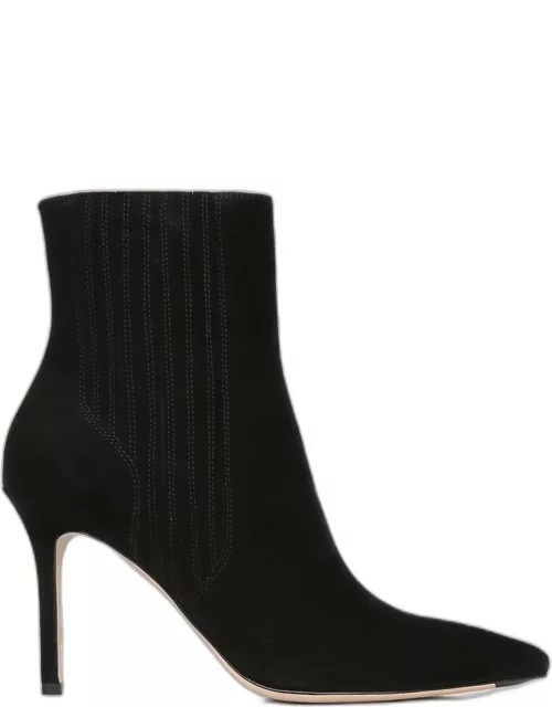 Lisa Suede Stiletto Ankle Bootie