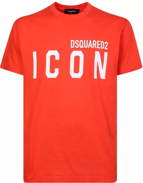 Dsquared2 Orange Icon T-shirt