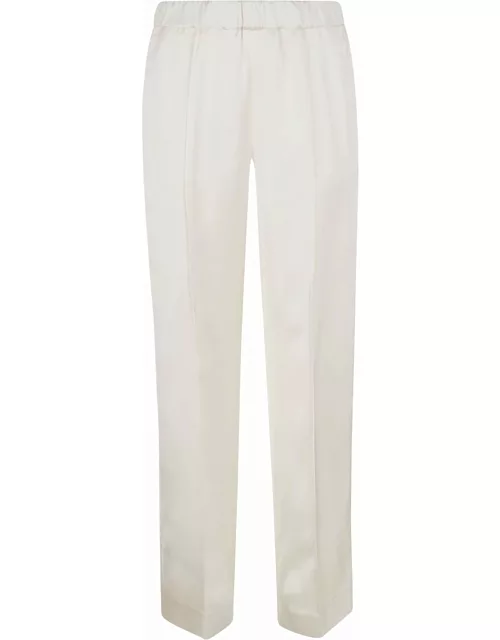 Jil Sander Track Inspired Relaxed Pant Double With Drawstring