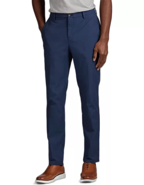 JoS. A. Bank Men's Traveler Collection Slim Fit Golf Chino Pant, Navy
