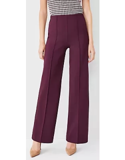 Ann Taylor The High Waist Side Zip Straight Pant in Twil