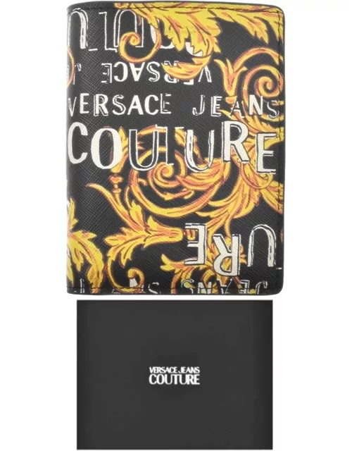 Versace Jeans Couture Baroque Wallet Black