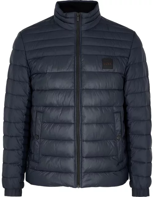 Hugo Boss Quilted Shell Jacket - Navy