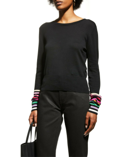 Arda Striped Crewneck Sweater