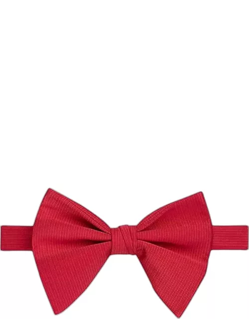 Calvin Klein Men's Teardrop Bow Tie Red