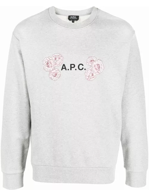 A.P.C. Othello floral-motif sweatshirt