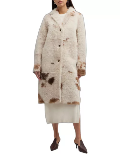 Chiara Long Shearling Coat