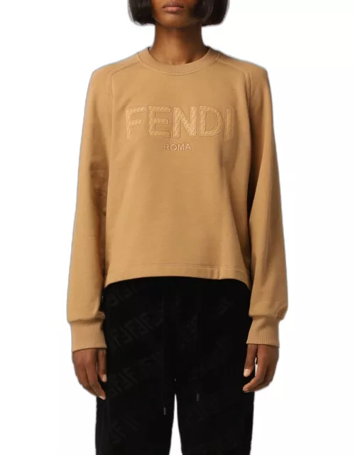 Fendi cotton sweatshirt with logo
