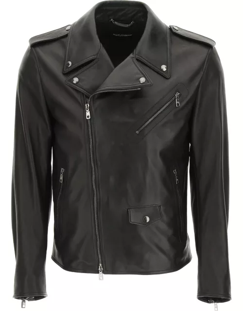 DOLCE & GABBANA leather jacket