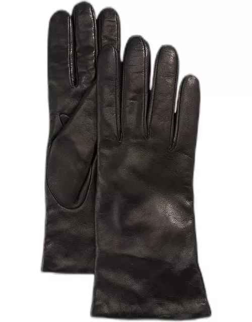 Cashmere-Lined Napa Leather Glove