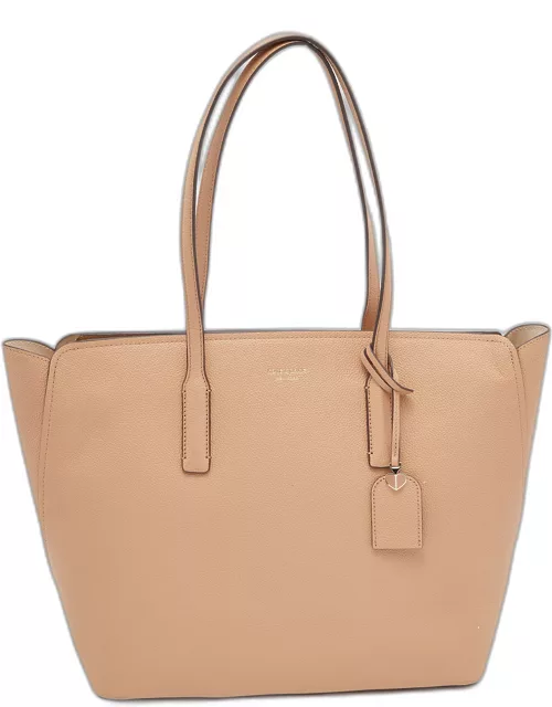 Kate Spade Light Brown Leather Margaux Tote