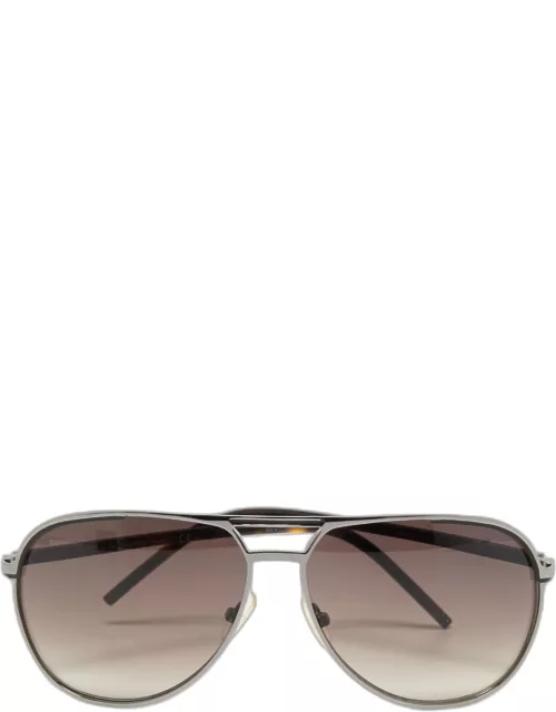 Dior Dark Brown DIOR0139S Aviator Sunglasse