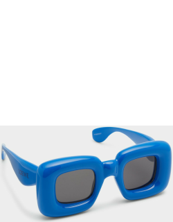 Inflated Square Injection Plastic Sunglasse