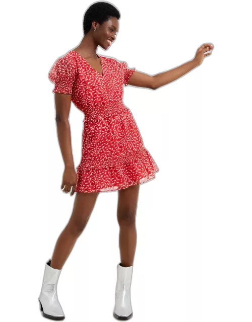 Billi Recycled Hallie Crinkle Mini Dres