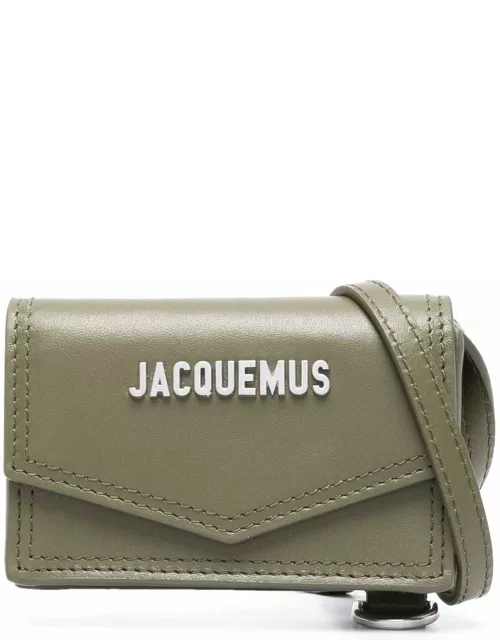 Jacquemus Le porte Azur leather mini bag