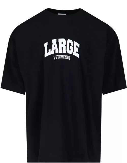 Vetements Large' T-Shirt