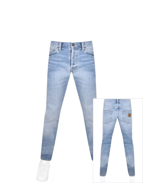 Carhartt WIP Klondike Light Wash Jeans Blue