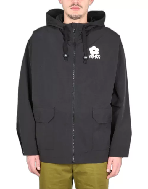 kenzo windproof jacket with logo