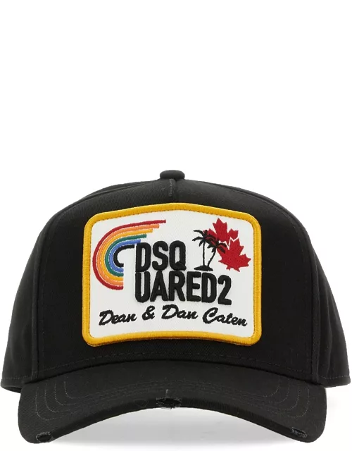 dsquared baseball hat with logo