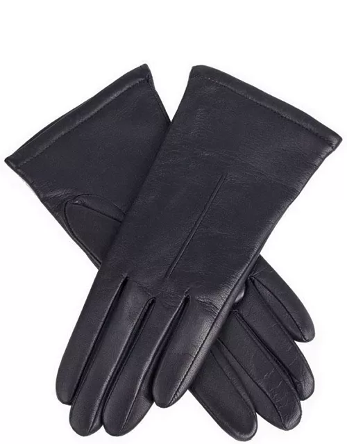 Dents Women's Single Point Leather Gloves In Navy