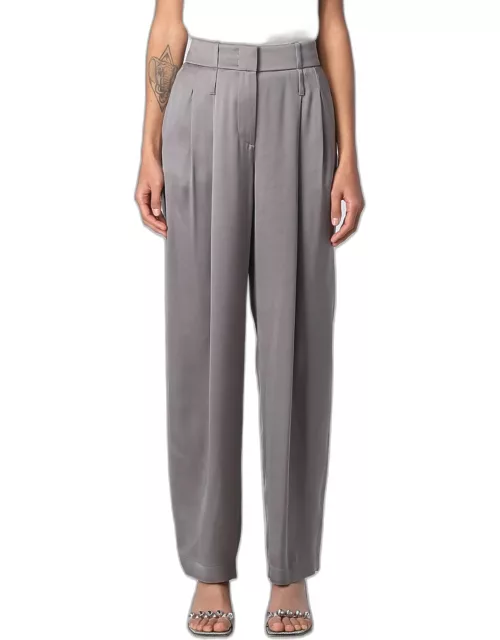 Trousers GIORGIO ARMANI Woman colour Grey