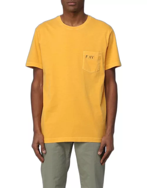 T-Shirt FAY Men colour Yellow