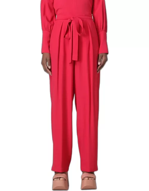 Trousers ERIKA CAVALLINI Woman colour Red