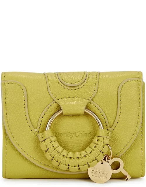See By Chloé Hana Small Leather Wallet - Yellow