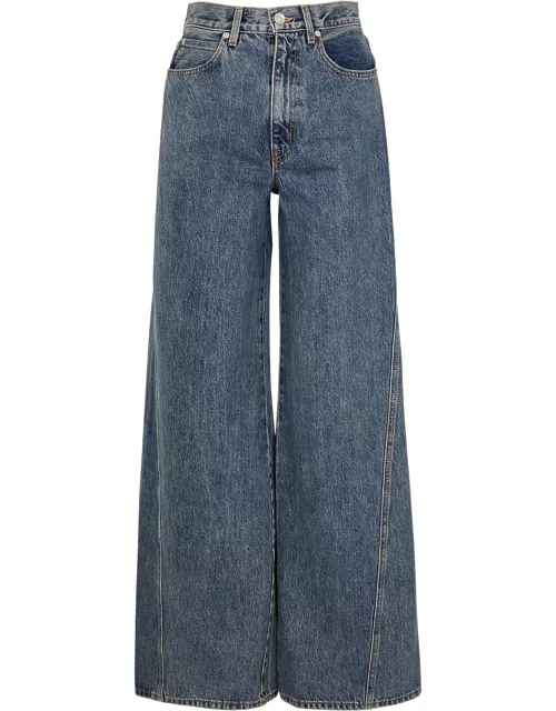 Slvrlake Eva Wide-leg Jeans - Blue