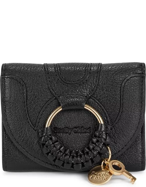 See By Chloé Hana Small Leather Wallet - Black