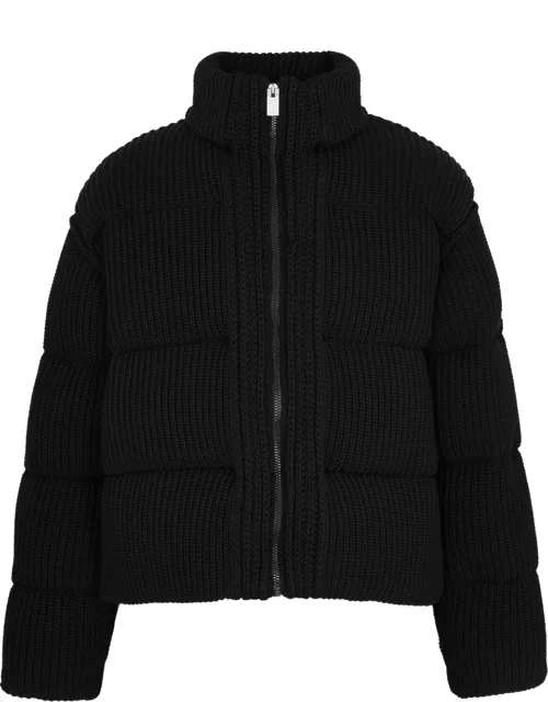 Moncler Genius 6 1017 Alyx 9SM Quilted Knitted Jacket - Black